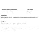 Allnutrition Mushrooms Chaga Drops - Чага, Разфасовка 30ml